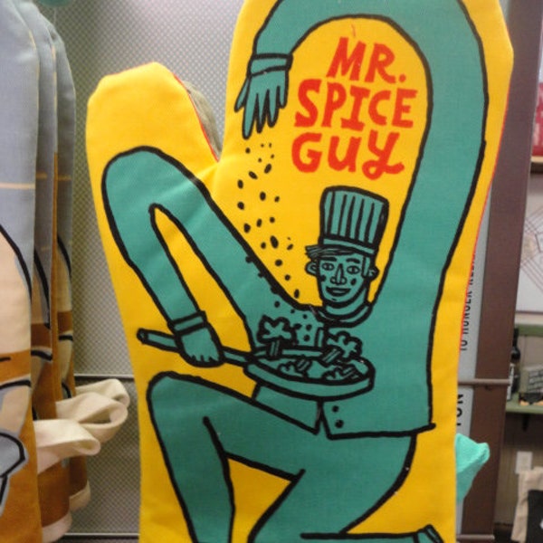 Oven Mitt - Retro Fun - Mr Spice Guy