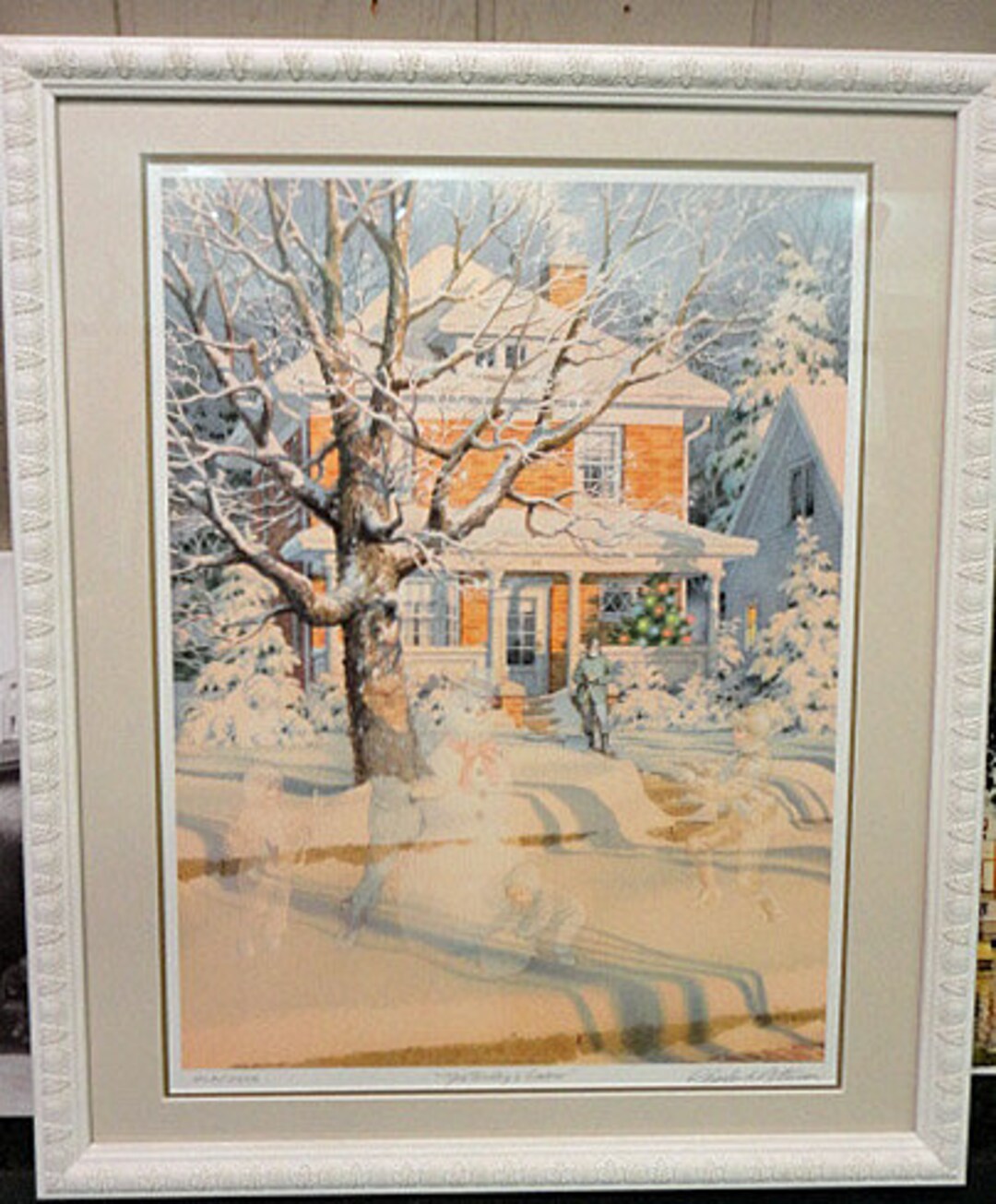 Charles Peterson Yesterdays Snow Etsy