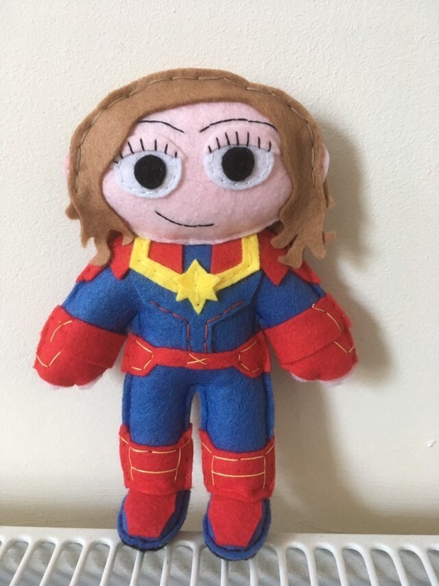 Captain Marvel Felteenies