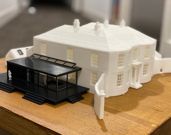 3D Printed scaled model of your house! Various sizes and styles available.