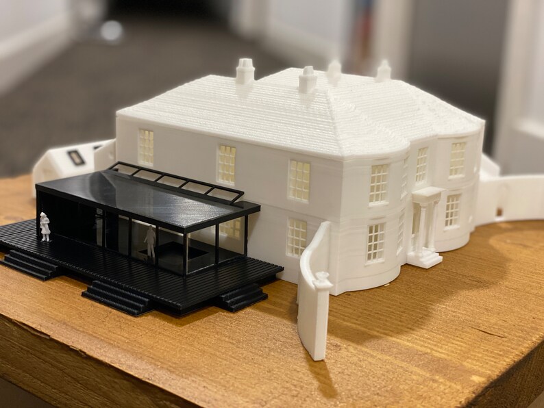 3D Printed Scaled Model of Your House! Various Sizes and Styles ...