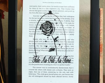 Enchanted Rose Quote Etsy