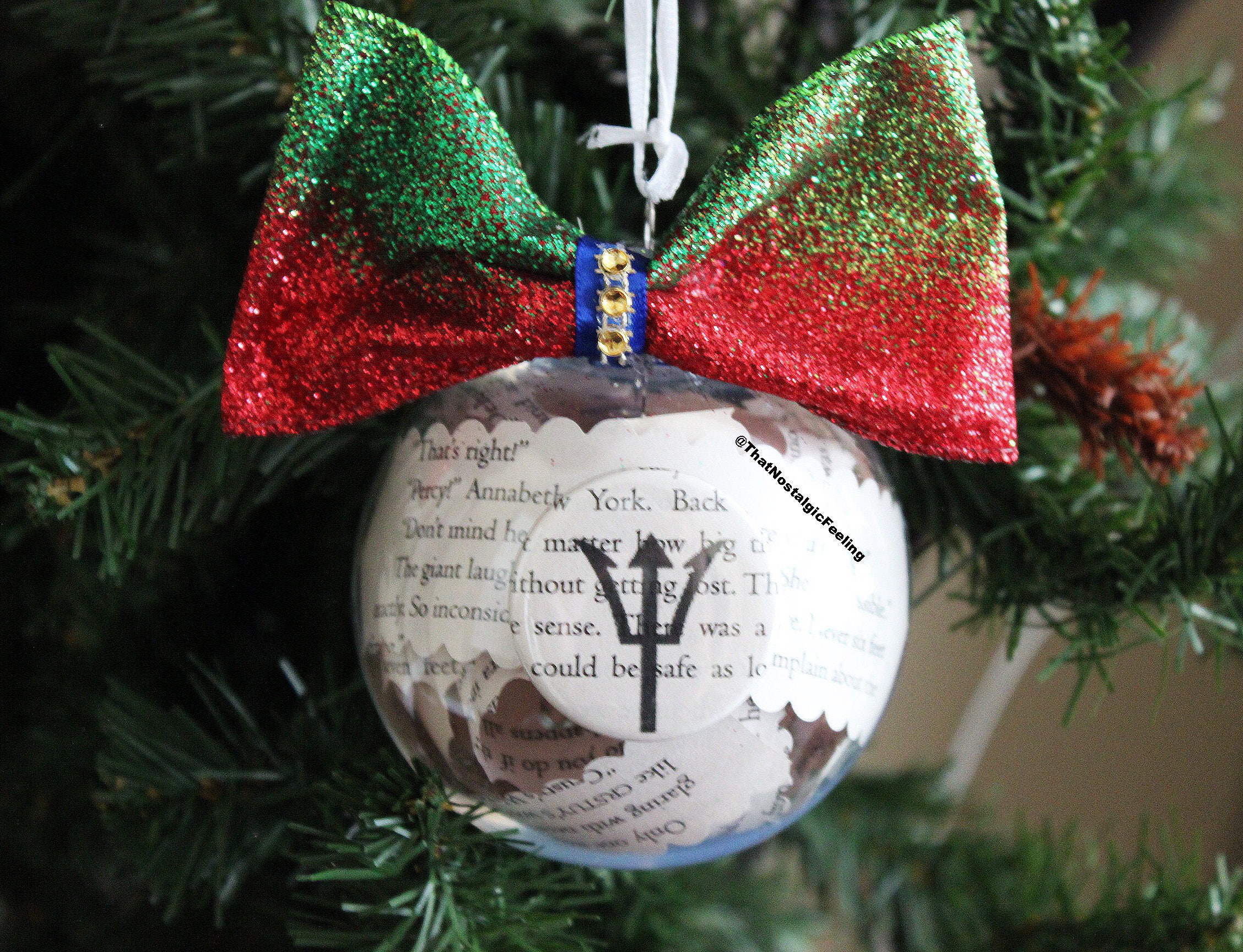 Percy Jackson Christmas Ornament 