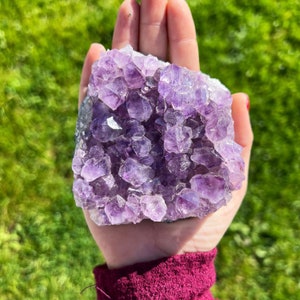 Beautiful Purple Amethyst Cluster