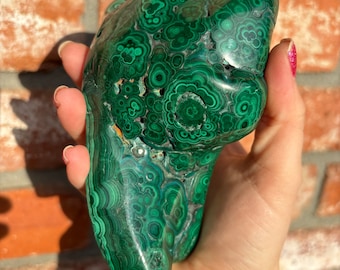 Large Malachite Stone