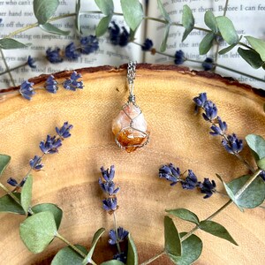 Heat Treated Citrine Necklace