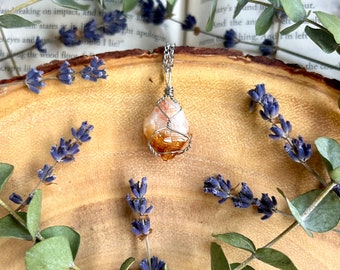 Heat Treated Citrine Necklace