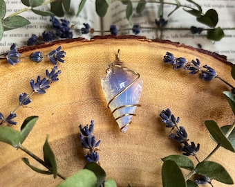 Opalite Arrowhead Necklace