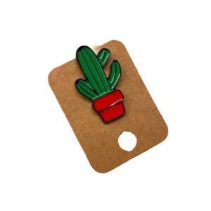 Cactus Pin,Enamel pin badge,Cactus Enamel Pin,Cactus Lapel Pin,gift for succulent lovers