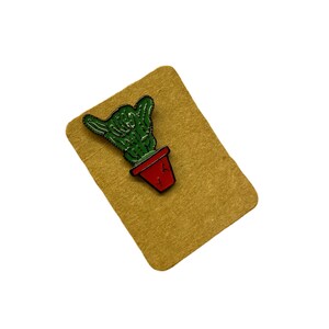 Cactus Pin, Emaille pin badge, Cactus Emaille Pin, Cactus Revers Pin, cadeau voor sappige liefhebbers