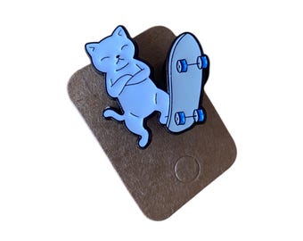 Cat Pin,Cat Enamel pin, Kitten Enamel Pin,Cat Enamel Pin,Kitty Lapel Pin,Cute Pins, Funny Pins,Kawaii Pins,gift for cat lovers