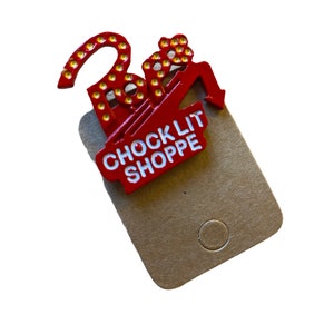 Pop's Chock'lit Shoppe Pin Badge