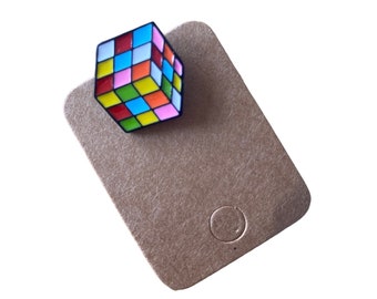 Spilla del cubo di Rubik, spilla del cubo di Rubik