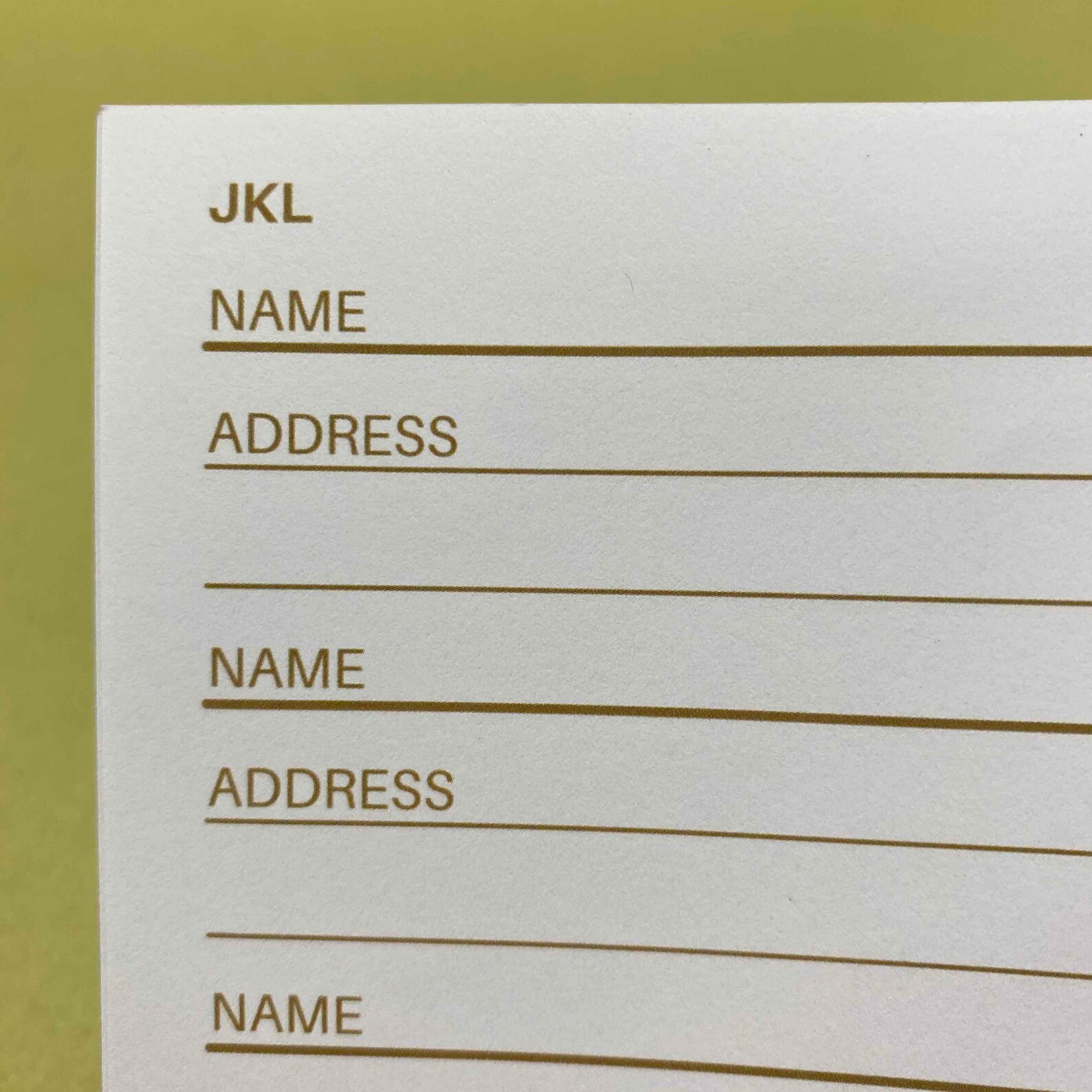 Address Book / Birthday Book/ Eco Stationery / Contemporary Etsy