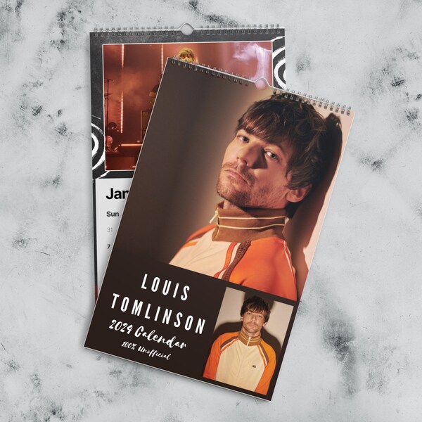 2024 Louis Tomlinson Calendar Etsy UK