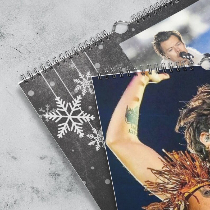 Harry Styles Wall Calendar 2024 Etsy