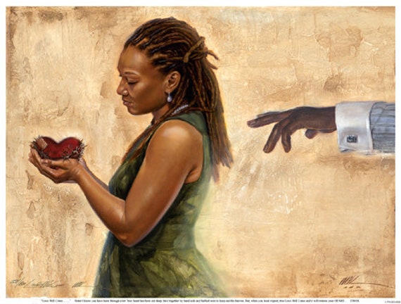 Fine Art WAK African American Art The Catch UNFRAMED Williams Limited Edition Kevin A Black Art