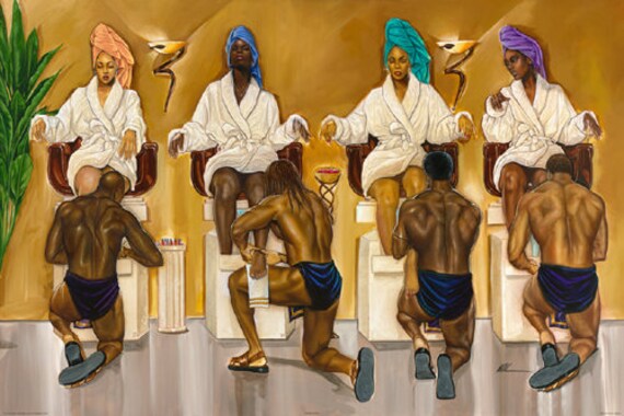 Fine Art WAK African American Art The Catch UNFRAMED Williams Limited Edition Kevin A Black Art