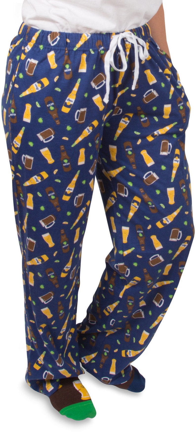 Beer FUNNY Mens Womens Pajama Bottoms Pajama Pants - Etsy