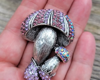 Mushroom Brooch