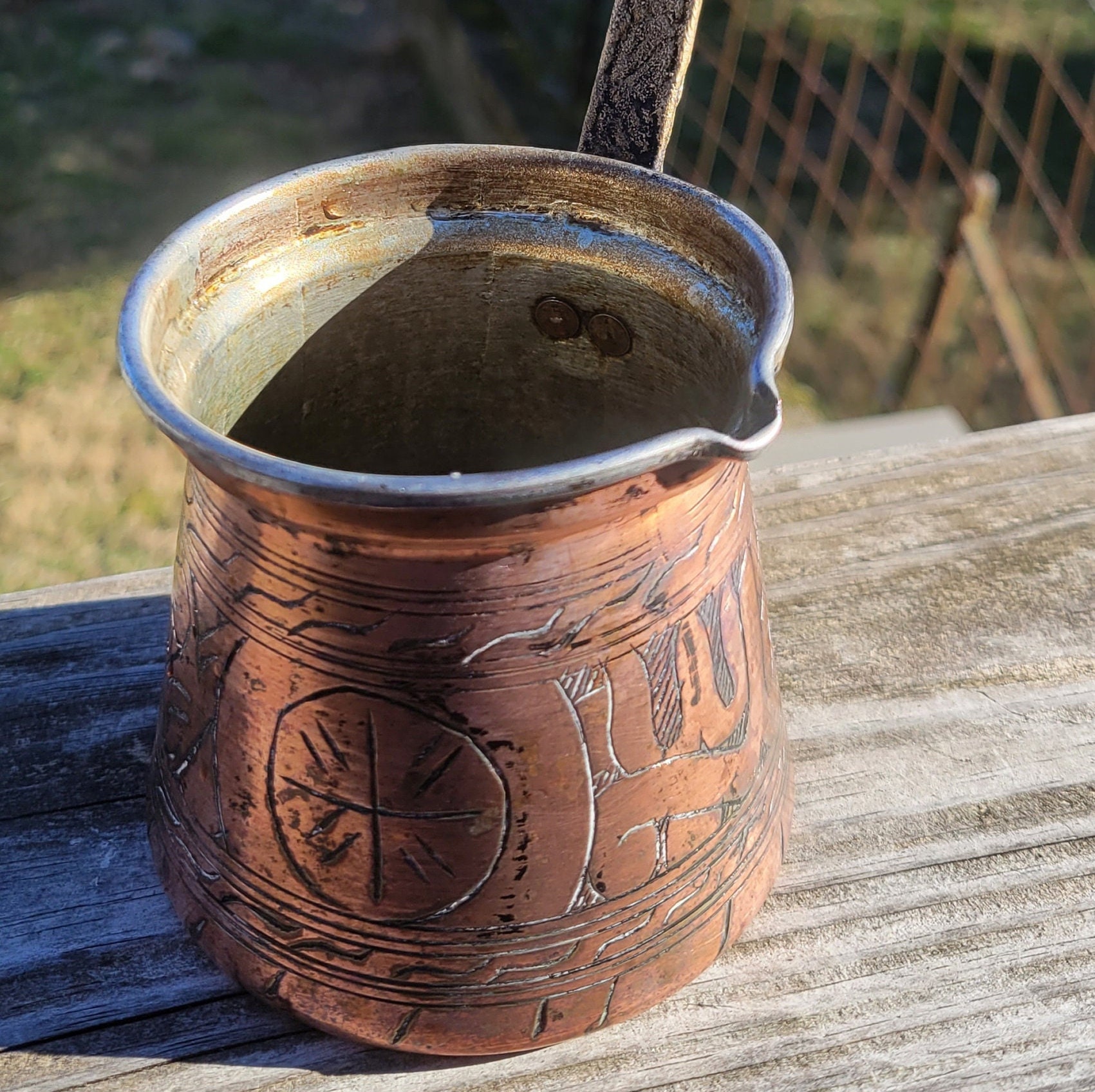 Vintage Turkish Coffee Pot, Briki - Etsy