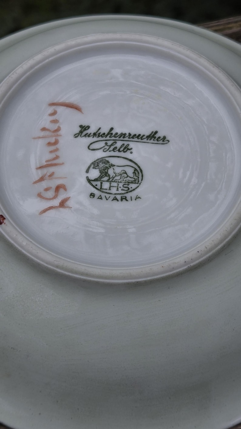 Vintage Bowl Hutschenreuther Selb / LHS / Bavaria 5.5