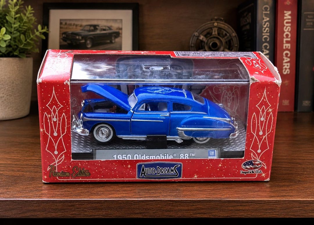 M2 Machines 1950 Oldsmobile 88 Die Cast Car, 1:64 Scale, Original