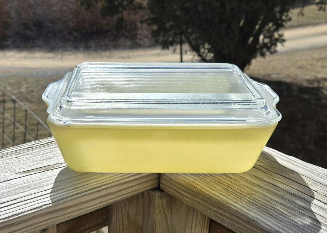 Vintage Pyrex 503 B & C Refrigerator Box and Lid - Etsy