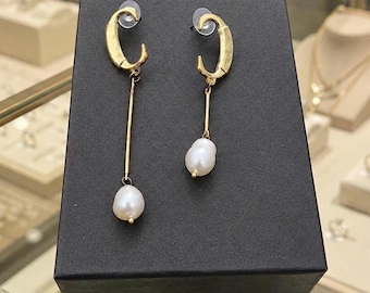 Vintage Freshwater Pearl Earrings