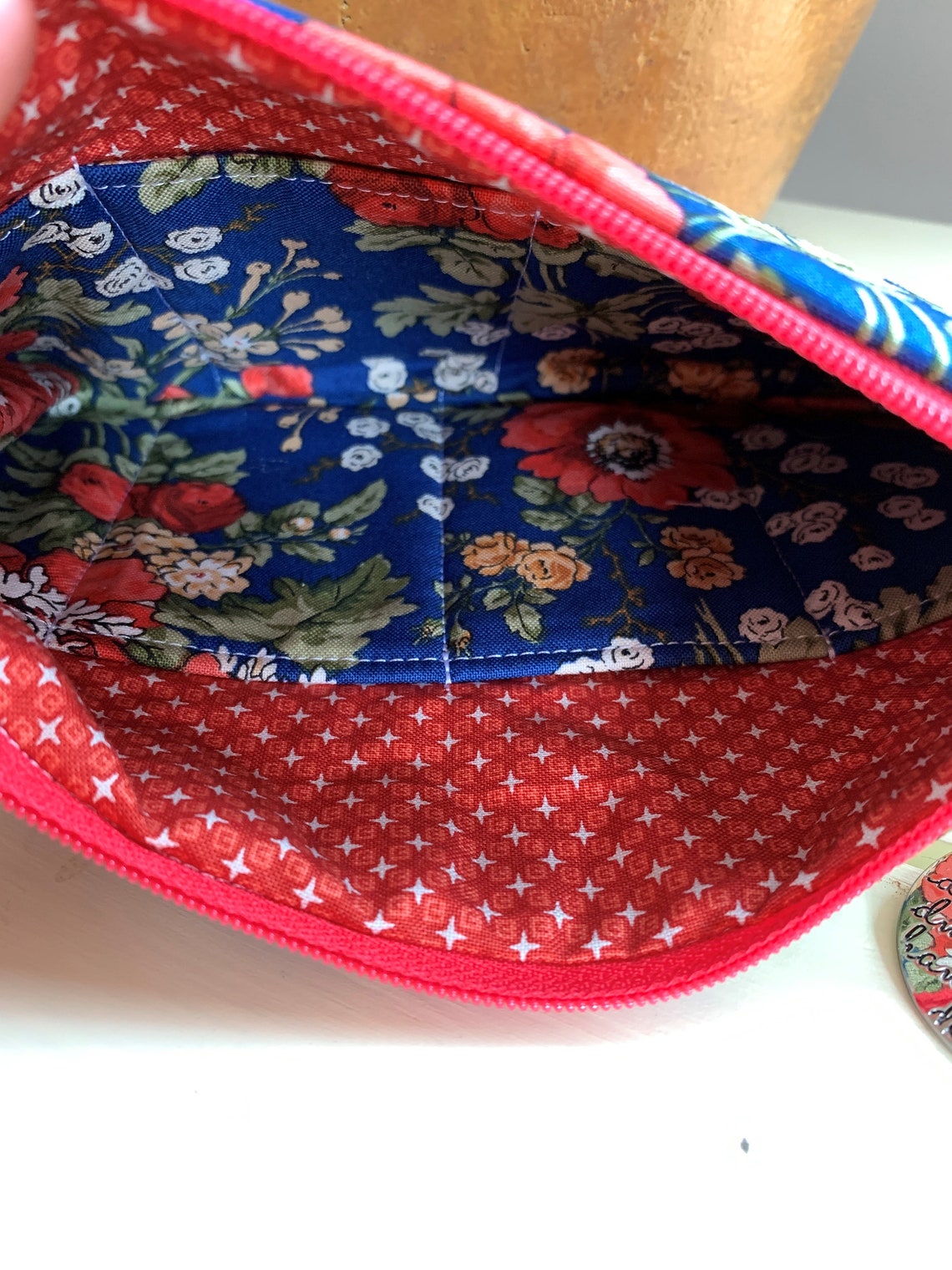 Floral Essential Oil Bag Travel Bag Essential Oil Case Etsy