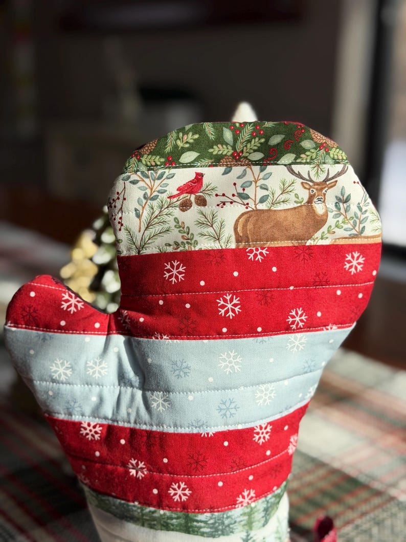 PorcupineCraftStudio Oven Mitt - Thumbnail 3