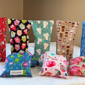 Mikrowellengeeignetes Reissäckchen-Heizkissen - Warme Kaltkissen zur natürlichen Schmerzlinderung, Kopfschmerzen & Muskelkater