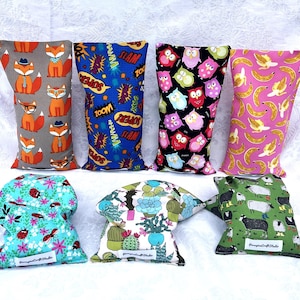 Microwavable Rice Bag, Hot or Cold Packs, Relaxation, Sore Muscles, Headache, Cramps, Microwavable Heating Pad, Natural and Soothing