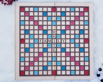 Scrabble laser SVG