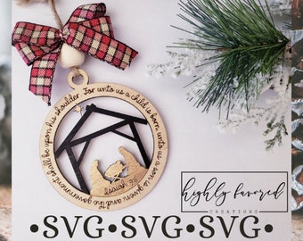 Download Nativity Svg Etsy