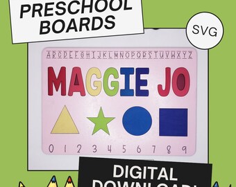 preschool board SVG