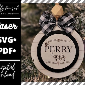 Shiplap Laser Ornament SVG