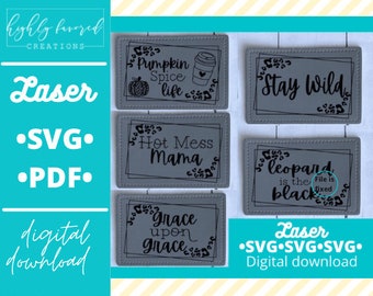 Rechteck Hut Patch SVG Bundle