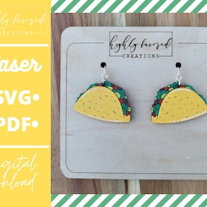 Taco Earring Svg