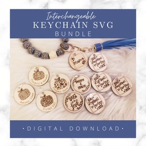 Wristlet Keychain SVG Bundle