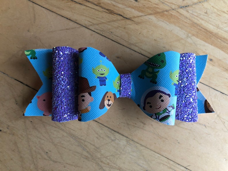Toy Story Faux leather bow