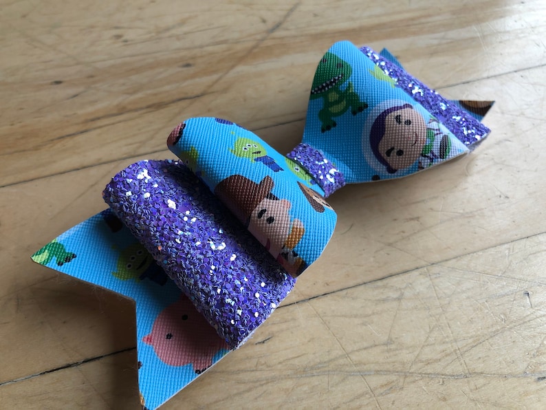 Toy Story Faux leather bow