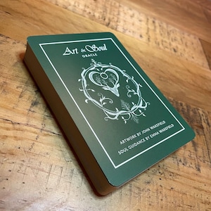The Art & Soul Orakel Deck - 46 tägliche Guidance Cards von der Natur inspiriert. Selbstverbindung, Lokaler Künstler, Nachhaltigkeit Gedruckt