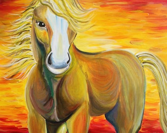 Wild & Free: ORIGINAL Painting