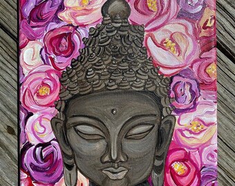 Blooming Buddha: Original Painting