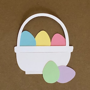 Easter Baskets and Egg Die Cuts set 130