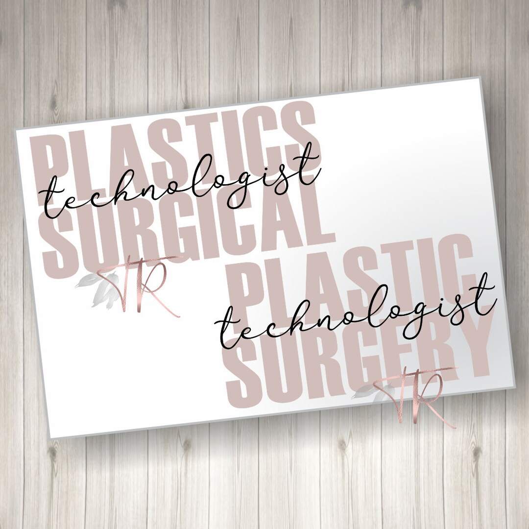 Plastics Surgical Tech Svg Plastic Surgery Tech Svg Surgical Tech Cut