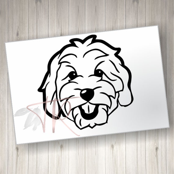 Goldendoodle Svg Dog Svg Goldendoodle File Etsy