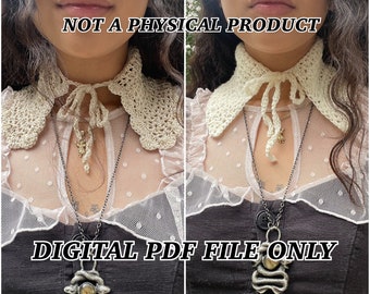 Finley Detachable Collar Pattern (Two Versions in One) PDF File