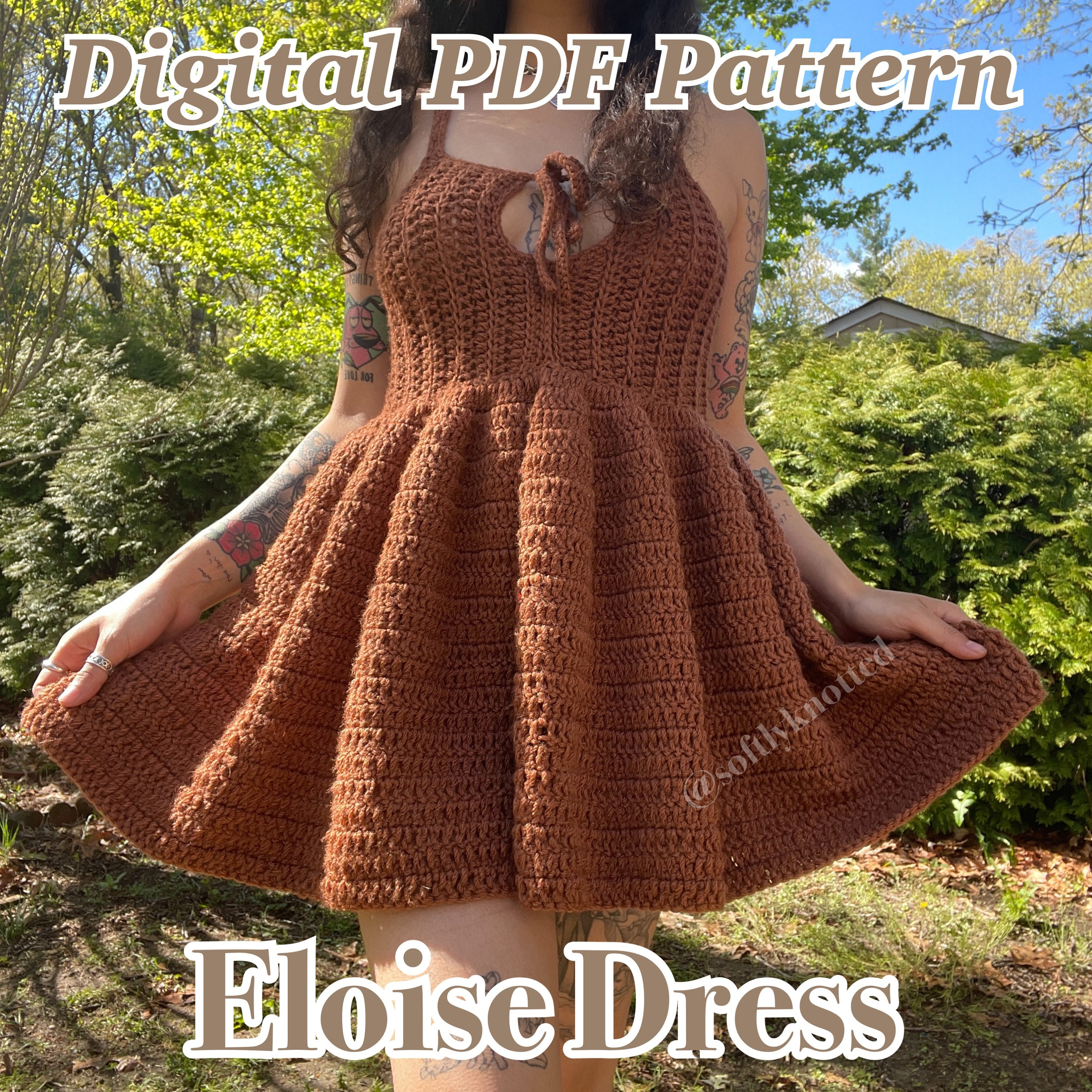 38 Crochet Dress Patterns for Every Season, from Breezy Summer Styles to Heirloom... 7 Eloise Crochet Dress